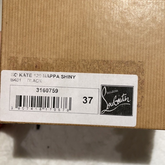 Louboutain so Kate 120 nappa shiny 37 - Picture 5 of 5